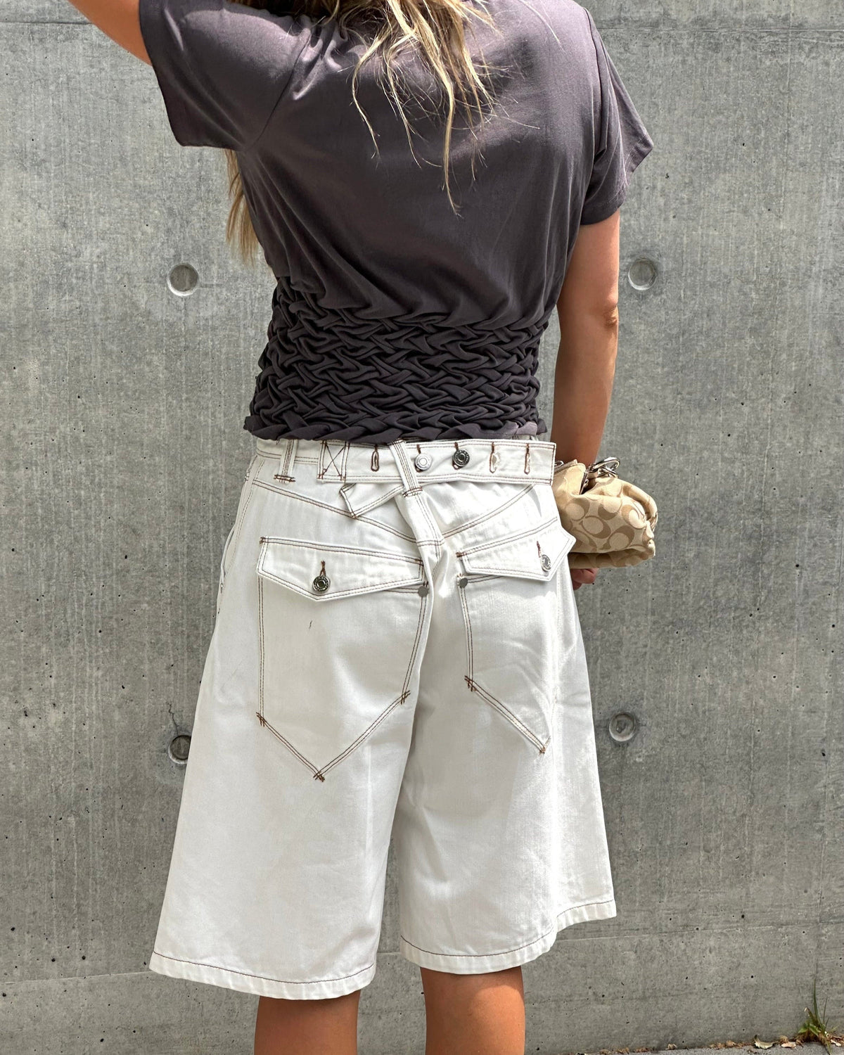 Signature Belted Bermuda Short